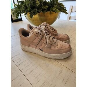 Nike Air Force 1‎ Rose Pink Violet Size 8 Tennis Shoes Sneakers